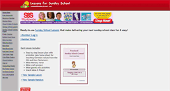Desktop Screenshot of lessons4sundayschool.com
